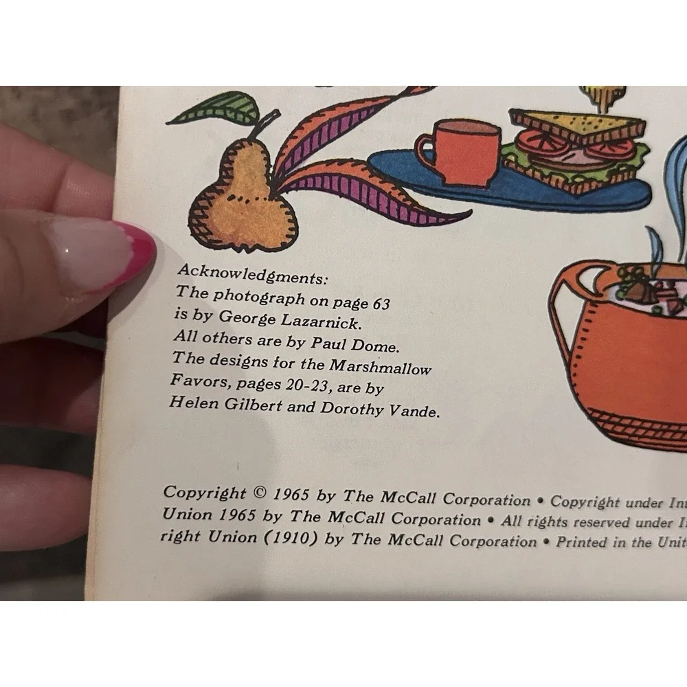 Vintage‎ Lot of 3 McCall's Book of Salads Family Style Cookie Collection